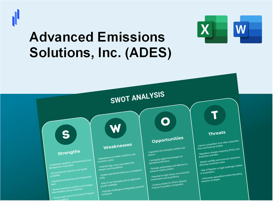 Advanced Emissions Solutions, Inc. (ADES) SWOT Analysis