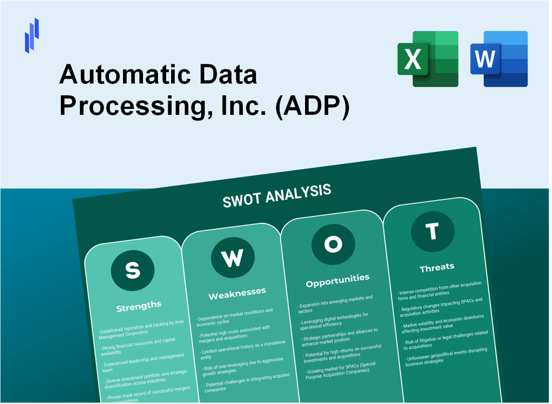 Automatic Data Processing, Inc. (ADP) SWOT Analysis