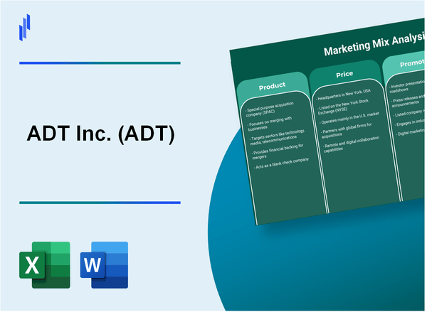 Marketing Mix Analysis of ADT Inc. (ADT)