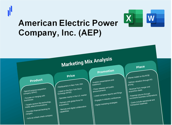 Marketing Mix Analysis of American Electric Power Company, Inc. (AEP)