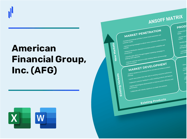 American Financial Group, Inc. (AFG)Ansoff Matrix