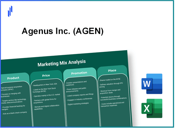 Marketing Mix Analysis of Agenus Inc. (AGEN)