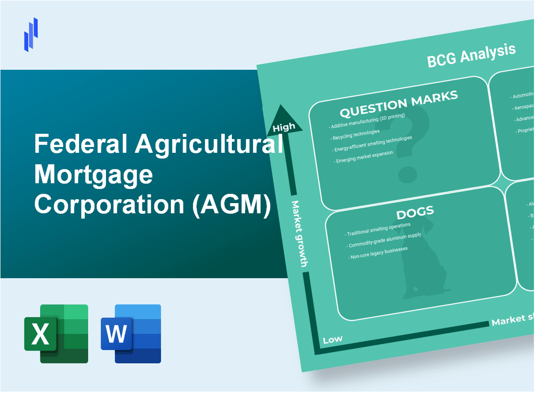 Federal Agricultural Mortgage Corporation (AGM) BCG Matrix Analysis