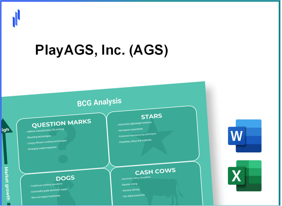 PlayAGS, Inc. (AGS) BCG Matrix Analysis