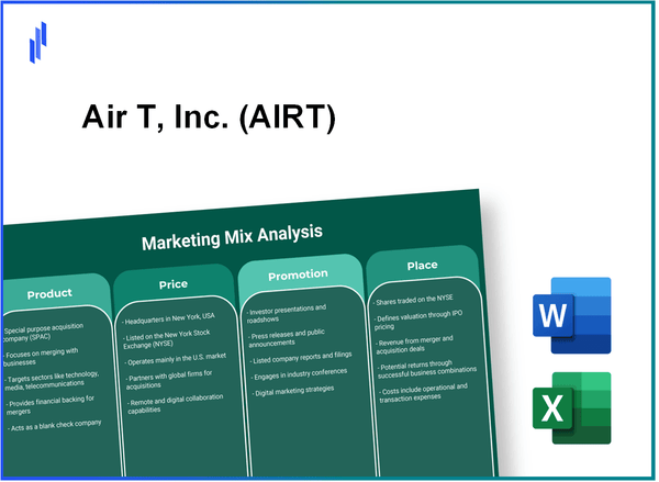 Marketing Mix Analysis of Air T, Inc. (AIRT)