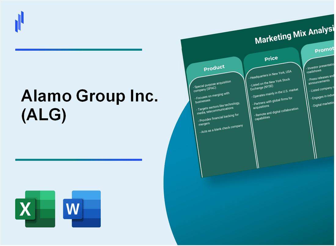 Marketing Mix Analysis of Alamo Group Inc. (ALG)