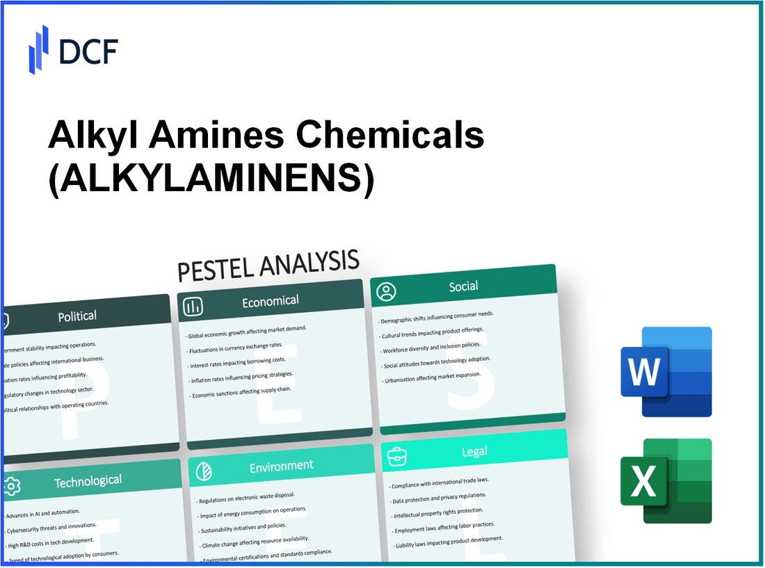 Alkyl Amines Chemicals Limited (ALKYLAMINE.NS): PESTEL Analysis