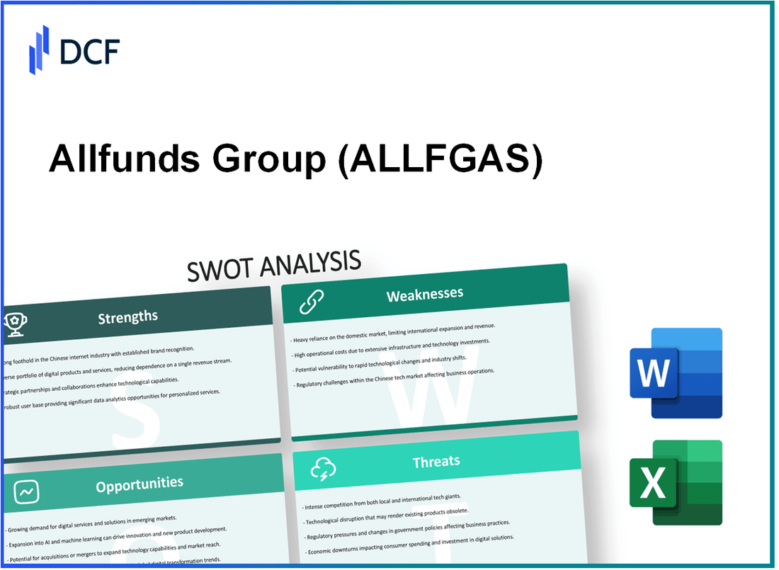 Allfunds Group plc (ALLFG.AS): SWOT Analysis