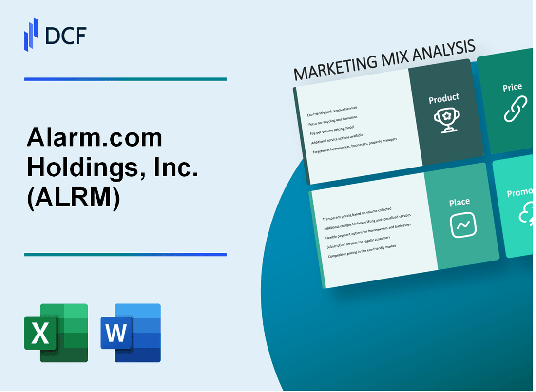 Alarm.com Holdings, Inc. (ALRM) Marketing Mix