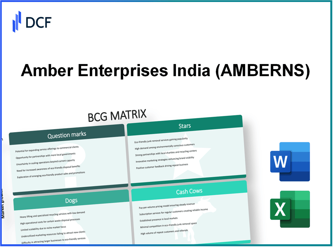 Amber Enterprises India Limited (AMBER.NS): BCG Matrix