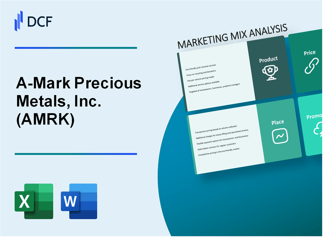 A-Mark Precious Metals, Inc. (AMRK) Marketing Mix