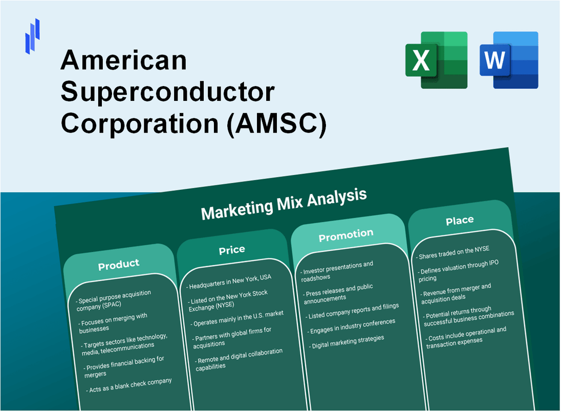 Marketing Mix Analysis of American Superconductor Corporation (AMSC)