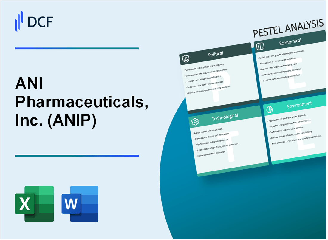 ANI Pharmaceuticals, Inc. (ANIP) PESTLE Analysis