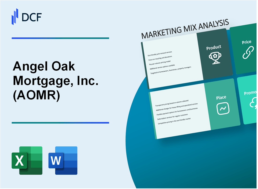 Angel Oak Mortgage, Inc. (AOMR) Marketing Mix