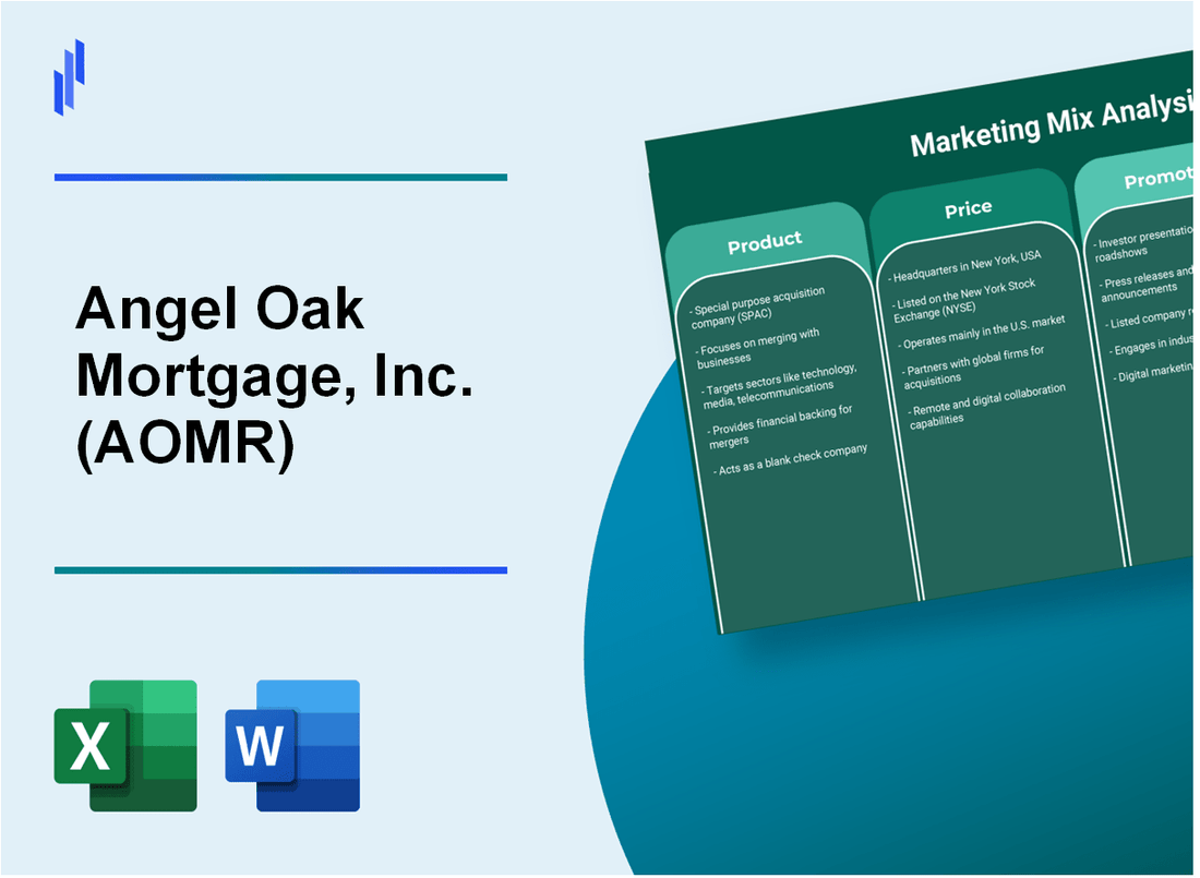 Marketing Mix Analysis of Angel Oak Mortgage, Inc. (AOMR)