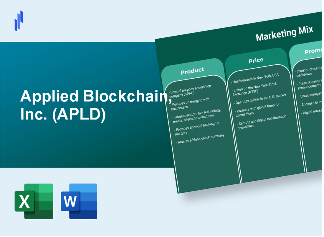 Marketing Mix Analysis of Applied Blockchain, Inc. (APLD)