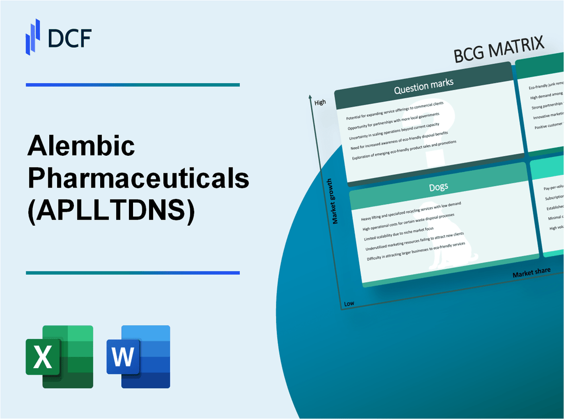 Alembic Pharmaceuticals Limited (APLLTD.NS): BCG Matrix