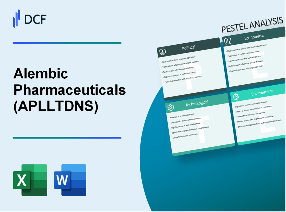 Alembic Pharmaceuticals Limited (APLLTD.NS): PESTEL Analysis