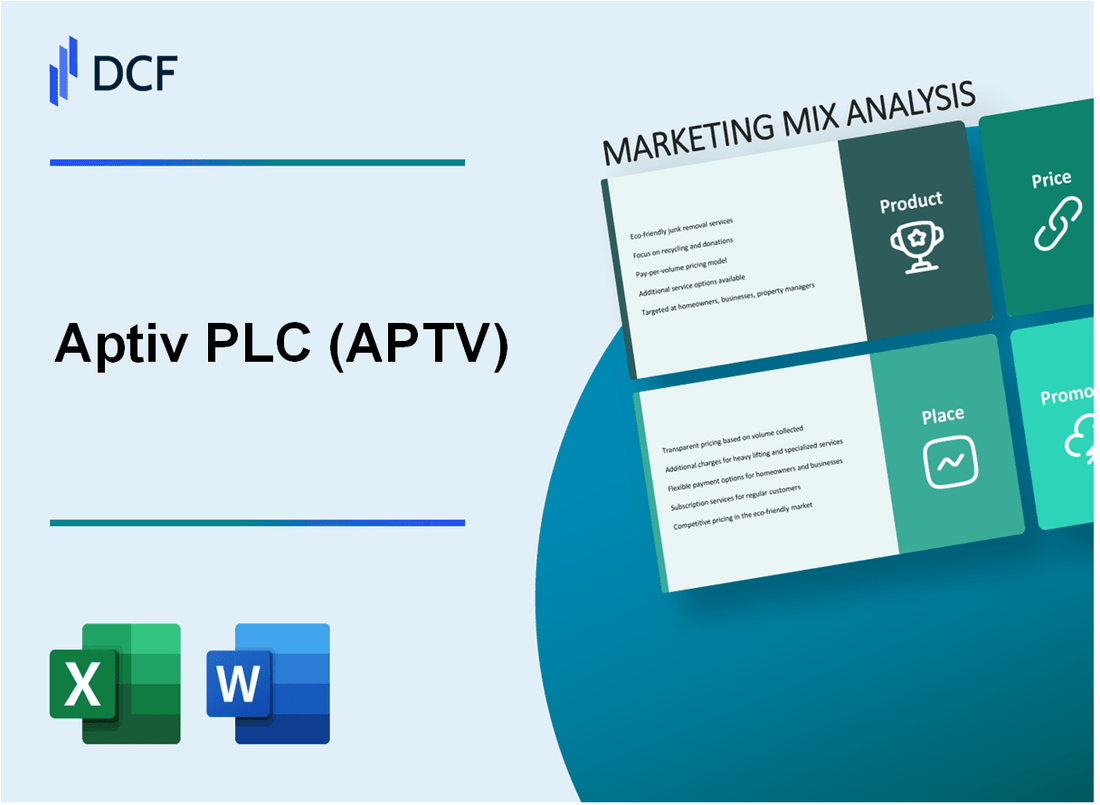 Aptiv PLC (APTV) Marketing Mix