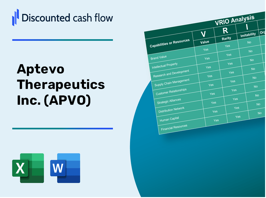 Aptevo Therapeutics Inc. (APVO) VRIO Analysis