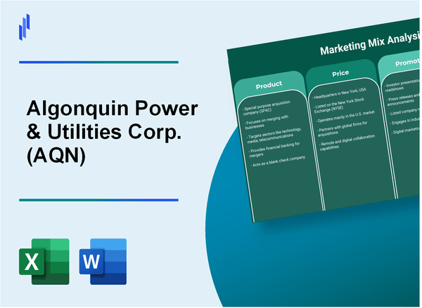 Marketing Mix Analysis of Algonquin Power & Utilities Corp. (AQN)