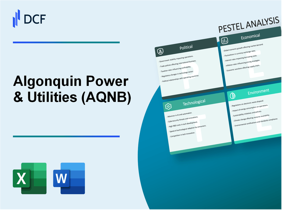 Algonquin Power & Utilities Cor (AQNB): PESTEL Analysis