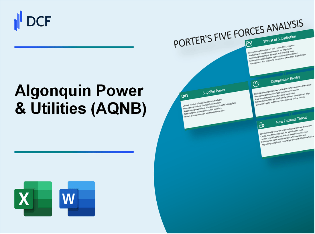 Algonquin Power & Utilities (AQNB): Porter's 5 Forces Analysis