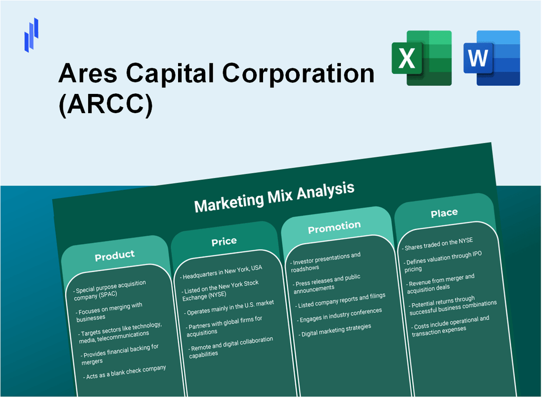 Marketing Mix Analysis of Ares Capital Corporation (ARCC)