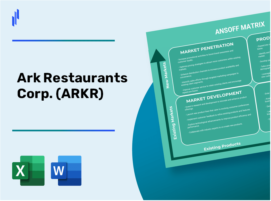 Ark Restaurants Corp. (ARKR) ANSOFF Matrix