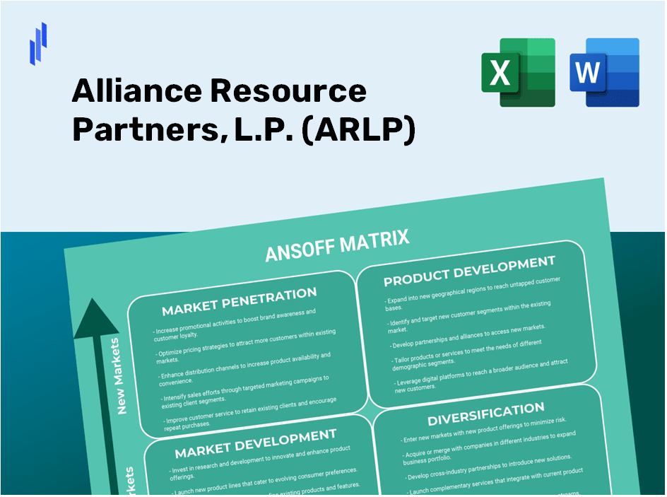 Alliance Resource Partners, L.P. (ARLP)Ansoff Matrix