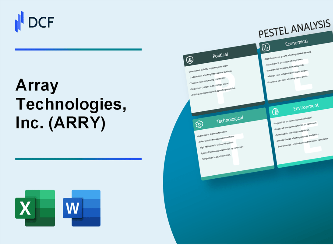 Array Technologies, Inc. (ARRY) PESTLE Analysis