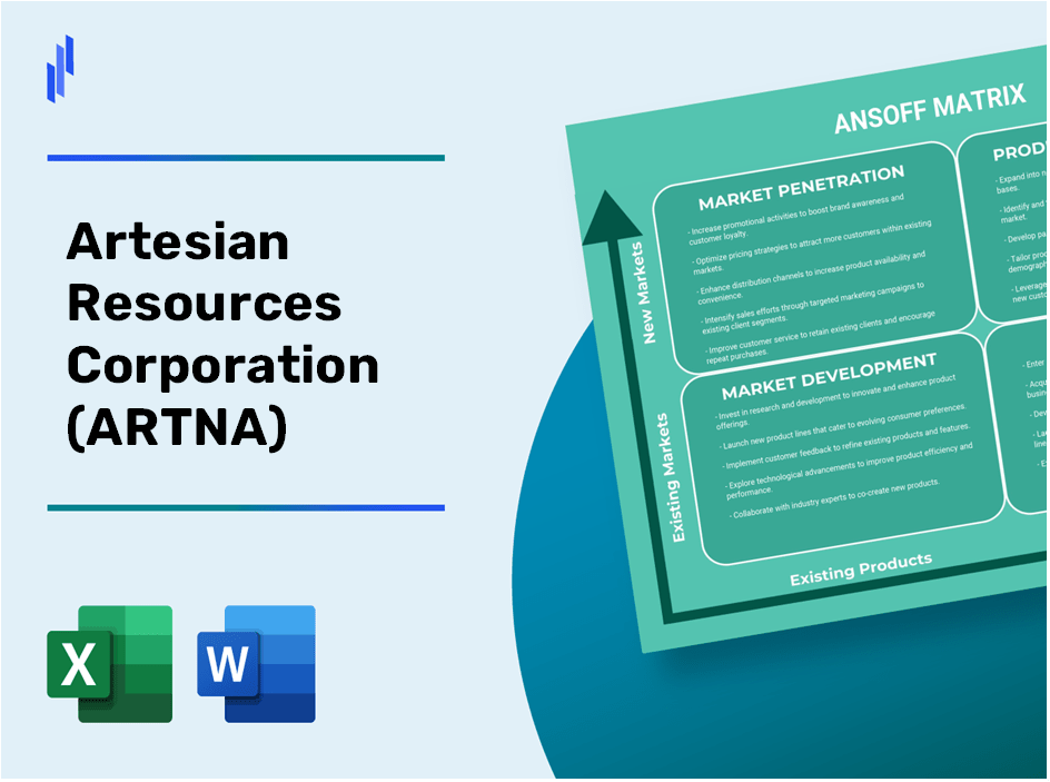 Artesian Resources Corporation (ARTNA)Ansoff Matrix