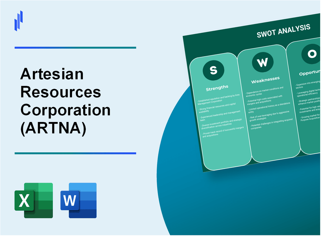 Artesian Resources Corporation (ARTNA) SWOT Analysis