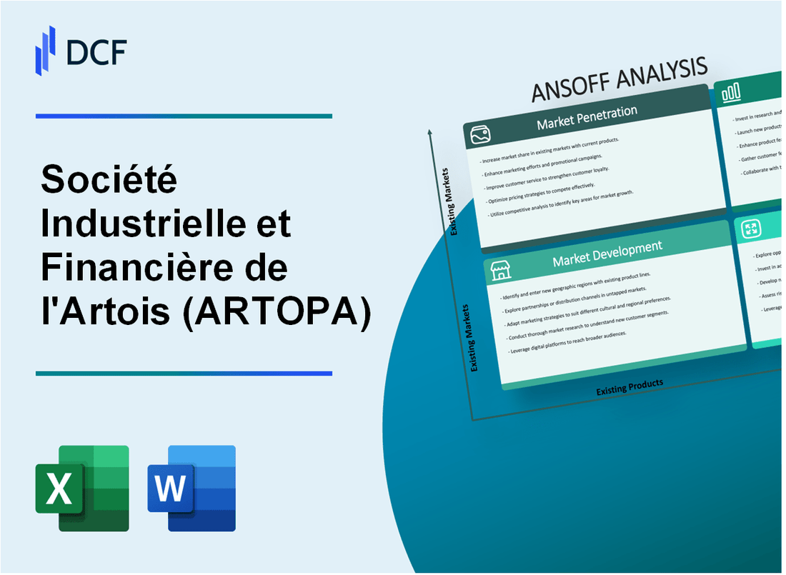 Société Industrielle et Financière de l'Artois (ARTO.PA): Ansoff Matrix