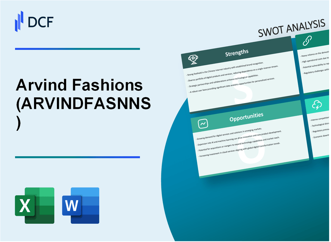 Arvind Fashions Limited (ARVINDFASN.NS): SWOT Analysis