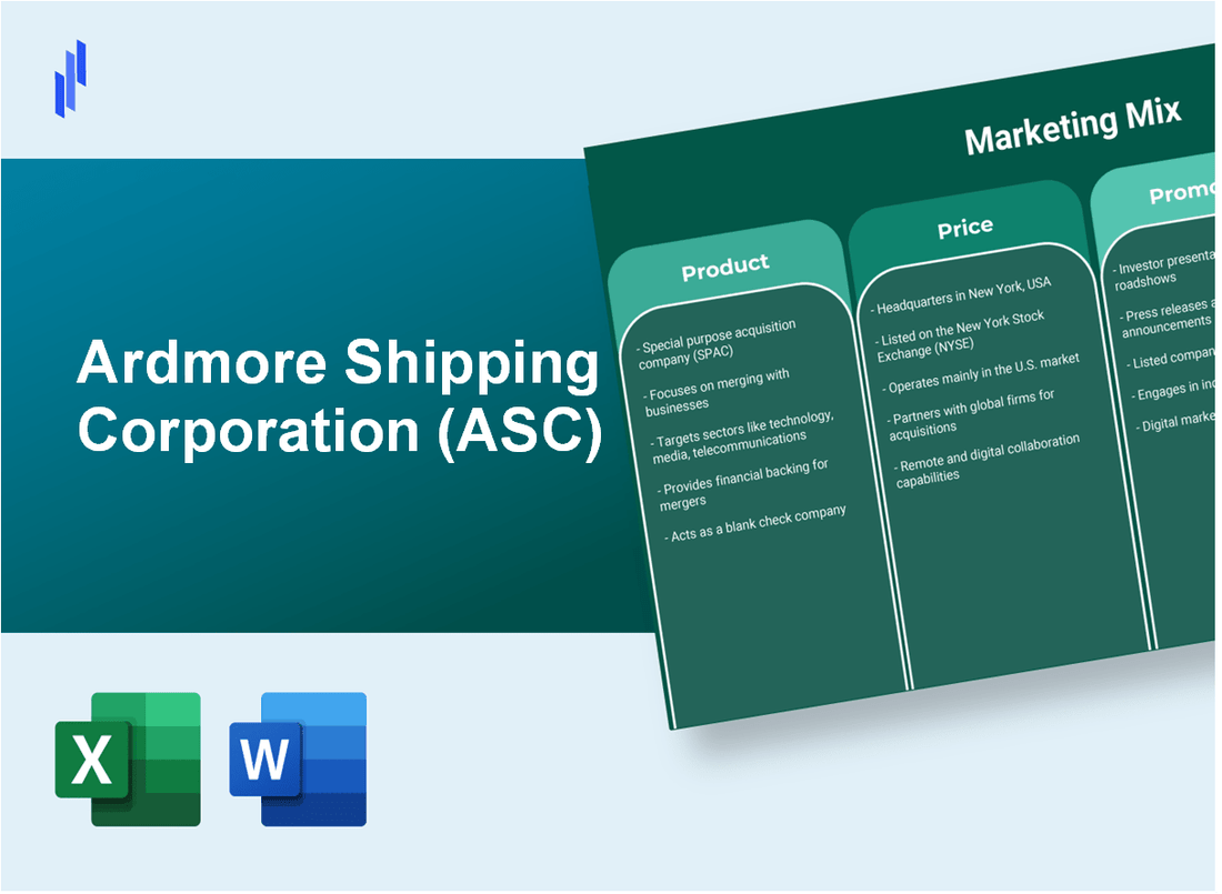 Marketing Mix Analysis of Ardmore Shipping Corporation (ASC)