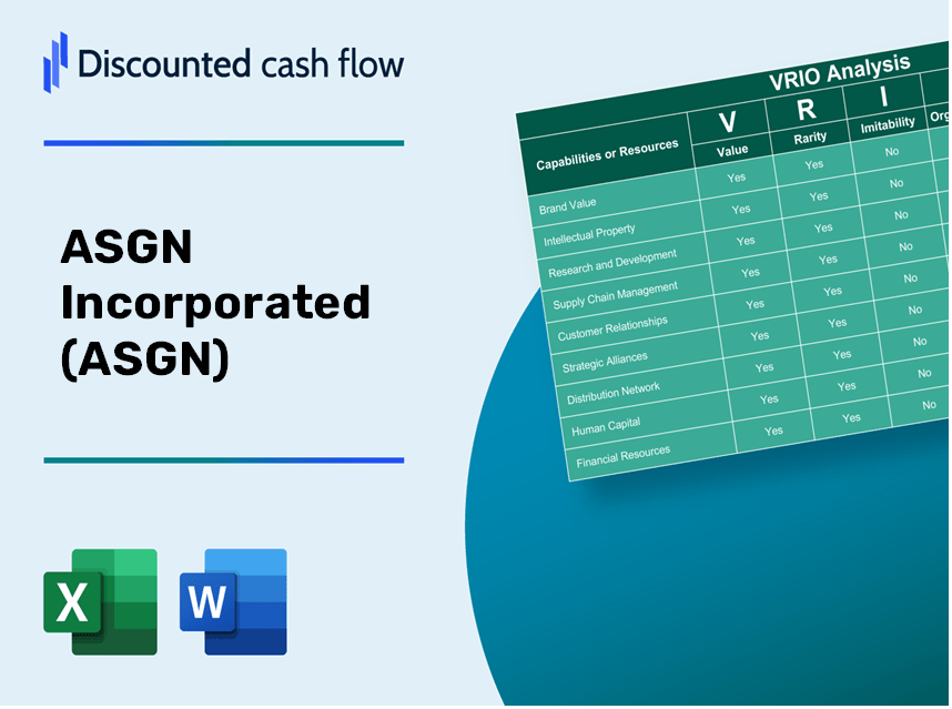 ASGN Incorporated (ASGN) VRIO Analysis