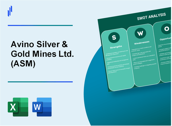 Avino Silver & Gold Mines Ltd. (ASM) SWOT Analysis