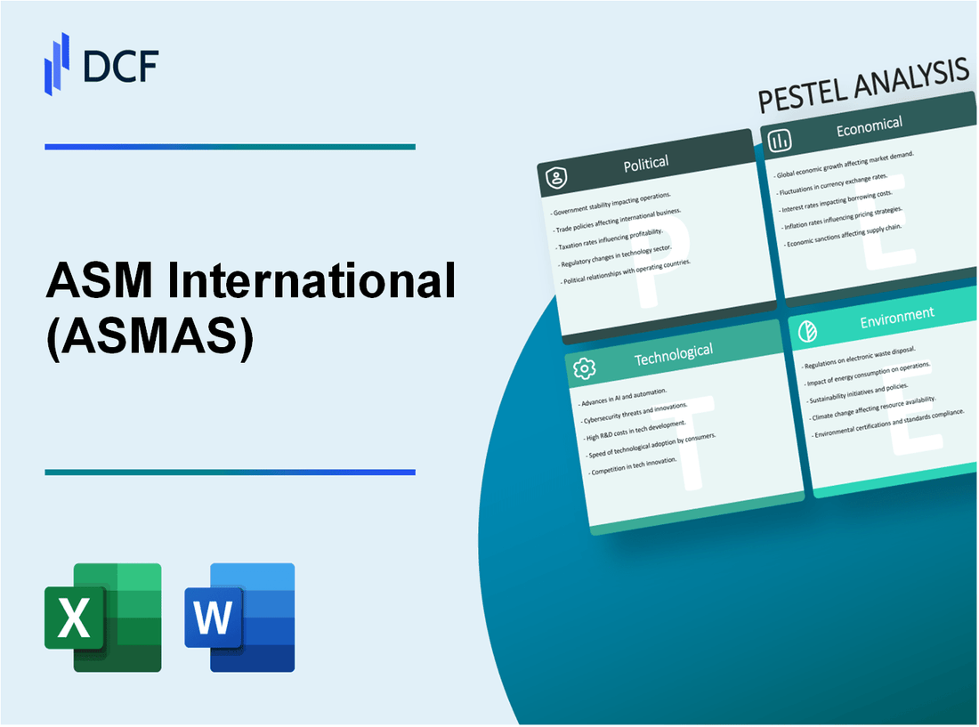 ASM International NV (ASM.AS): PESTEL Analysis