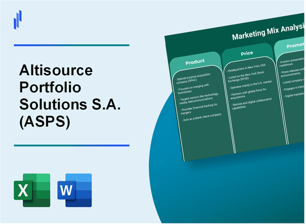 Marketing Mix Analysis of Altisource Portfolio Solutions S.A. (ASPS)