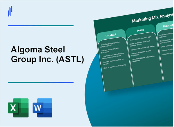 Marketing Mix Analysis of Algoma Steel Group Inc. (ASTL)