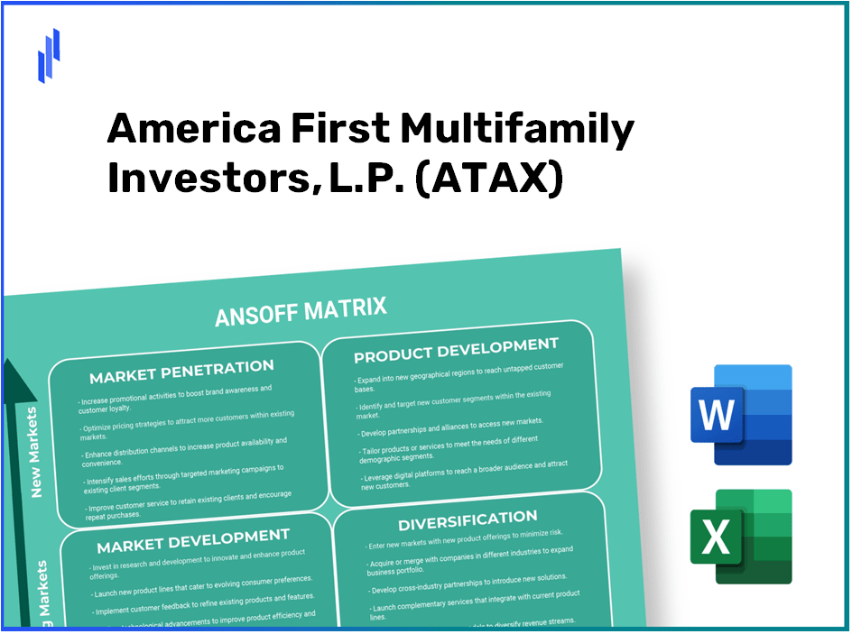 America First Multifamily Investors, L.P. (ATAX)Ansoff Matrix