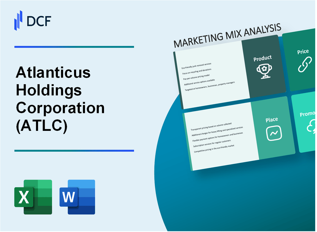 Atlanticus Holdings Corporation (ATLC) Marketing Mix