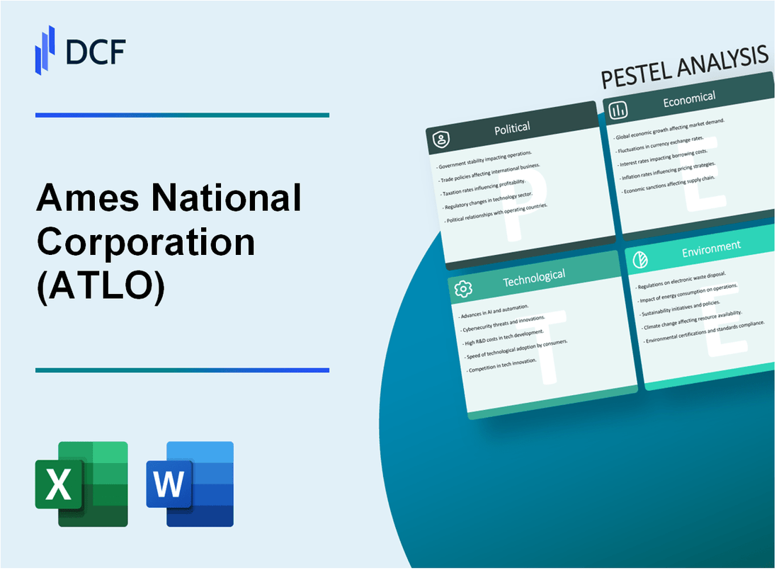 Ames National Corporation (ATLO) PESTLE Analysis