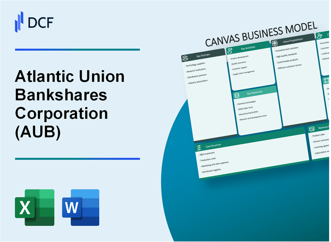 Atlantic Union Bankshares Corporation (AUB) Business Model Canvas