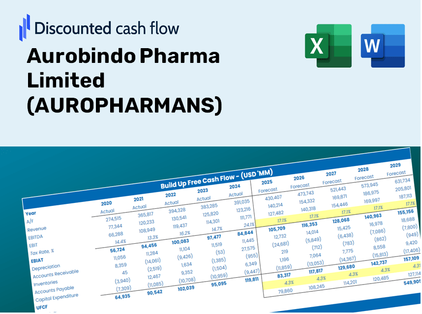 Aurobindo Pharma Limited (AUROPHARMANS) DCF Valuation