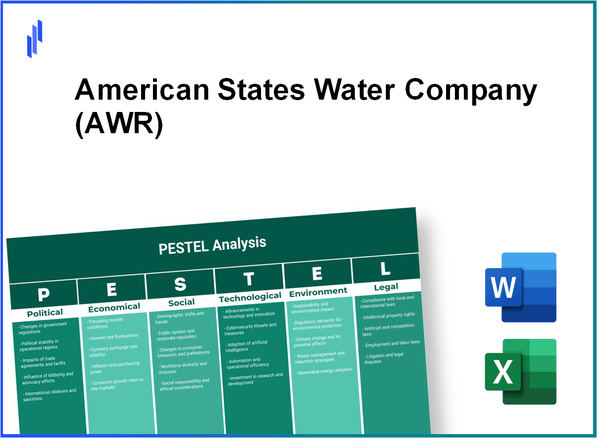 PESTEL Analysis of American States Water Company (AWR)