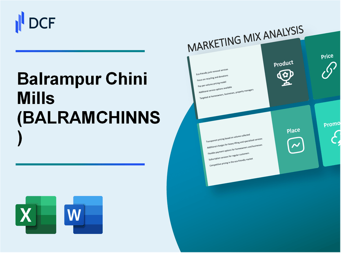 Balrampur Chini Mills Limited (BALRAMCHIN.NS): Marketing Mix Analysis