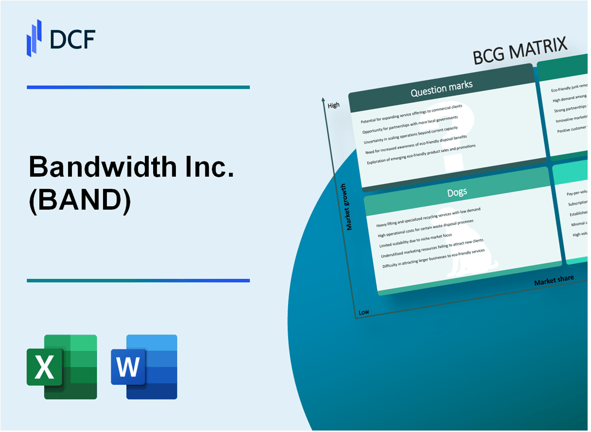 Bandwidth Inc. (BAND) BCG Matrix Analysis – DCFmodeling.com