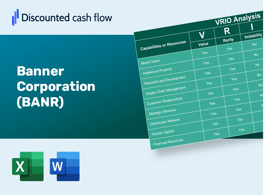 Banner Corporation (BANR): VRIO Analysis [10-2024 Updated]